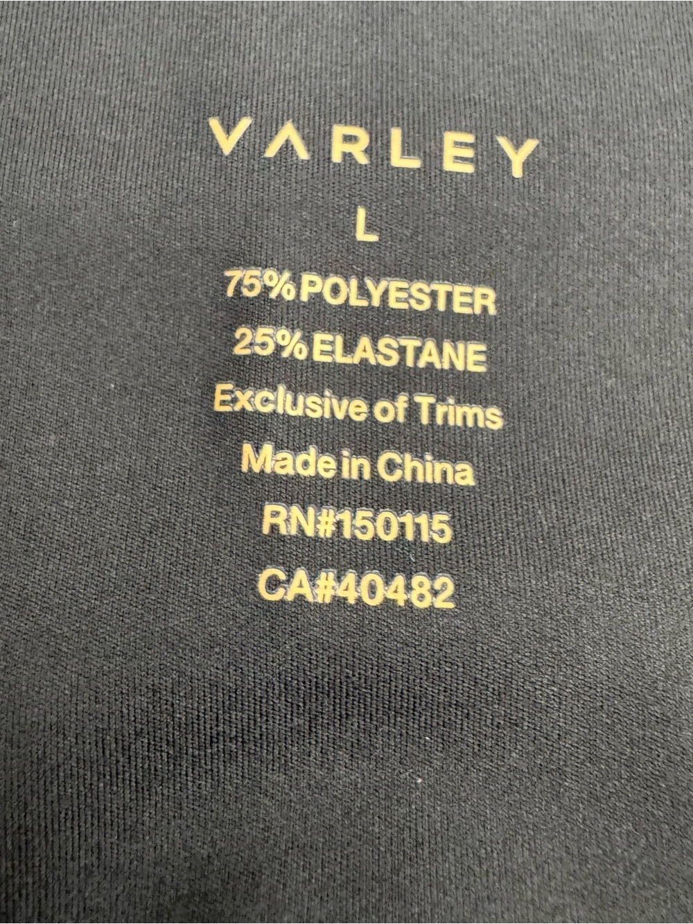 NWD Varley Freesoft High Rise 25" Leggings Size L Black - Picture 7 of 16